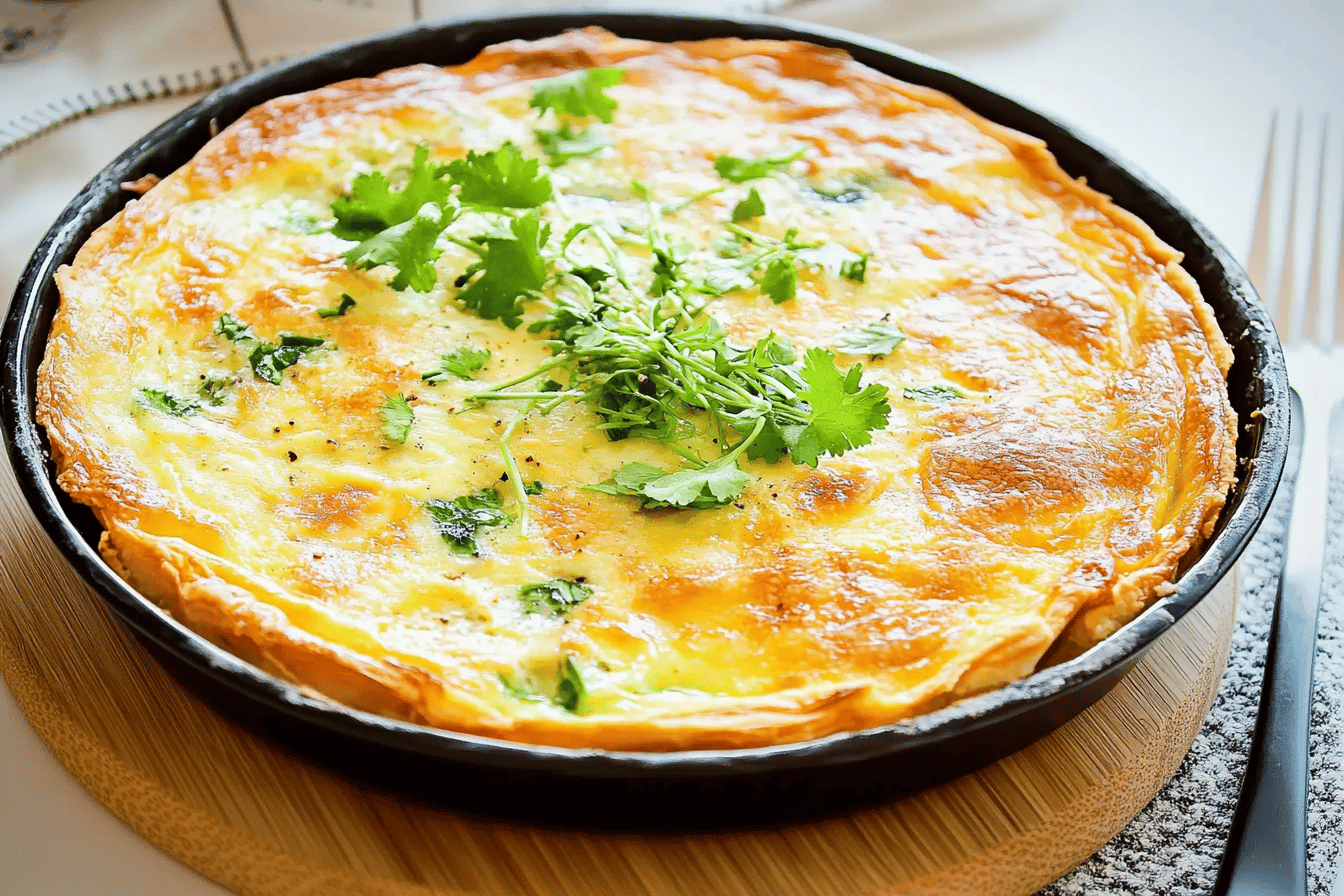 Quiche sans pâte facile et délicieuse