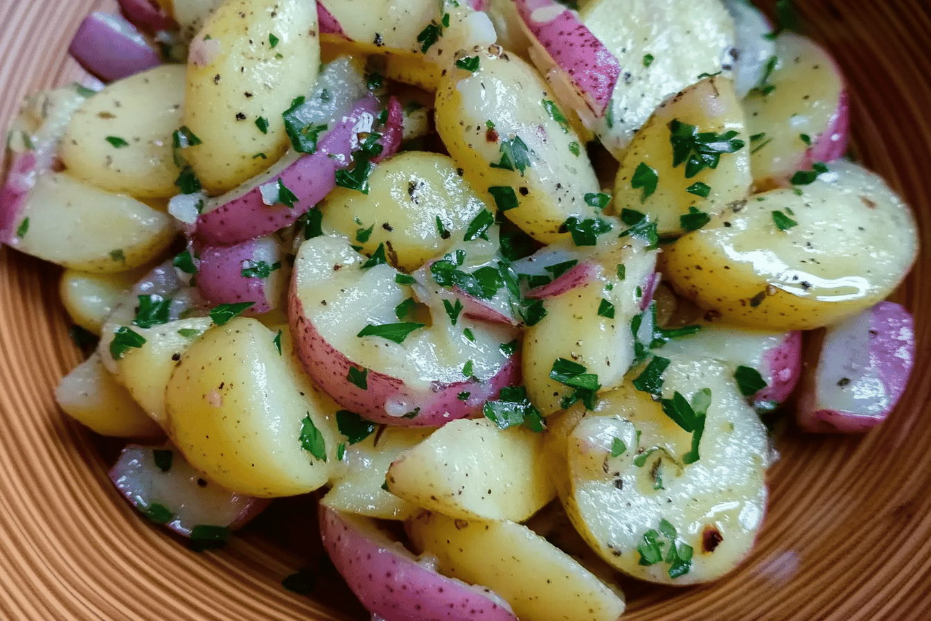 Salade Alsacienne de Pommes de Terre : Recette Facile et Délicieuse