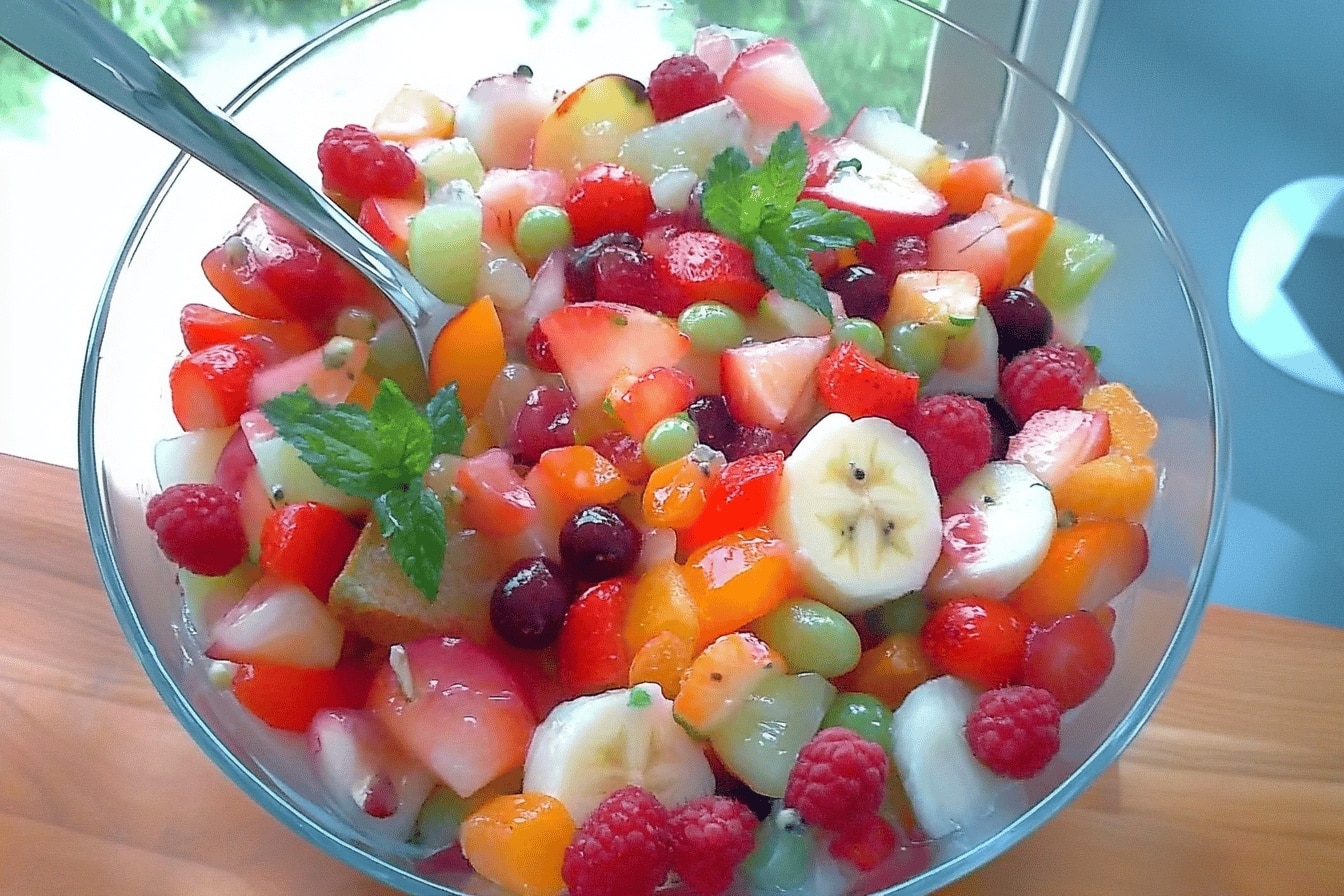 Salade de fruits estivale délicieuse