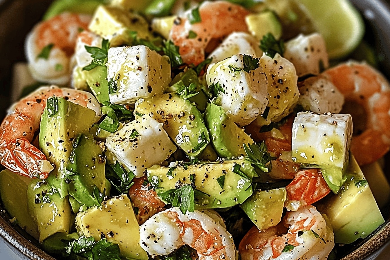 Salade fraîcheur crevettes avocat : la meilleure recette