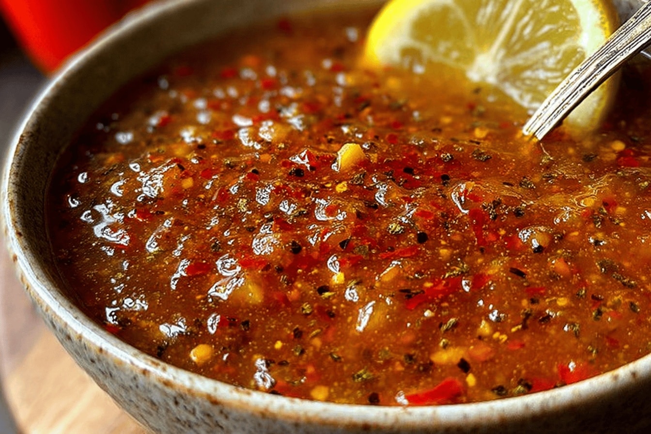 Explosion de saveurs : Sauce miel-citron épicée