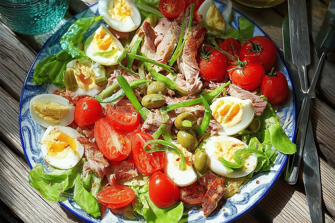 La vraie salade niçoise : la recette traditionnelle