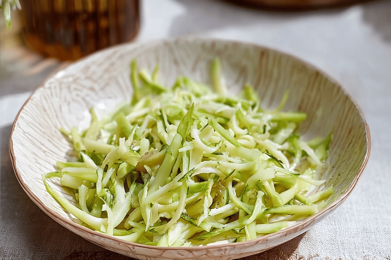 Salade de puntarelle aux anchois et à l’ail