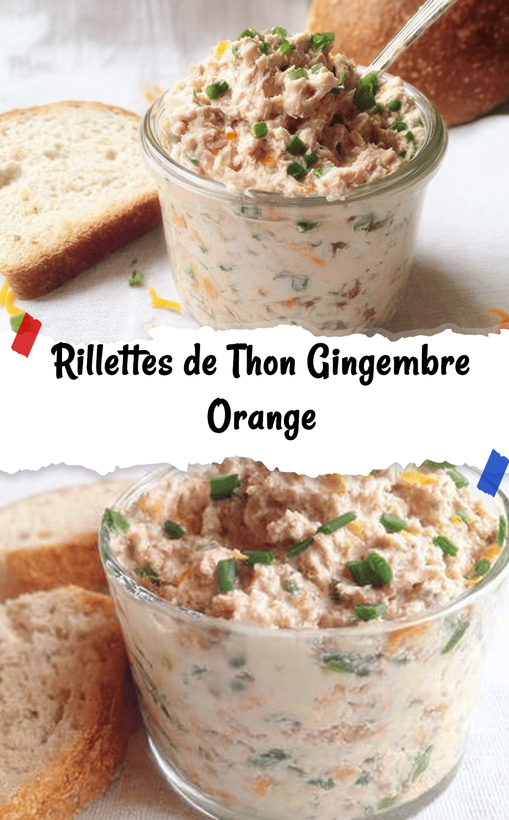 Rillettes de Thon Gingembre Orange