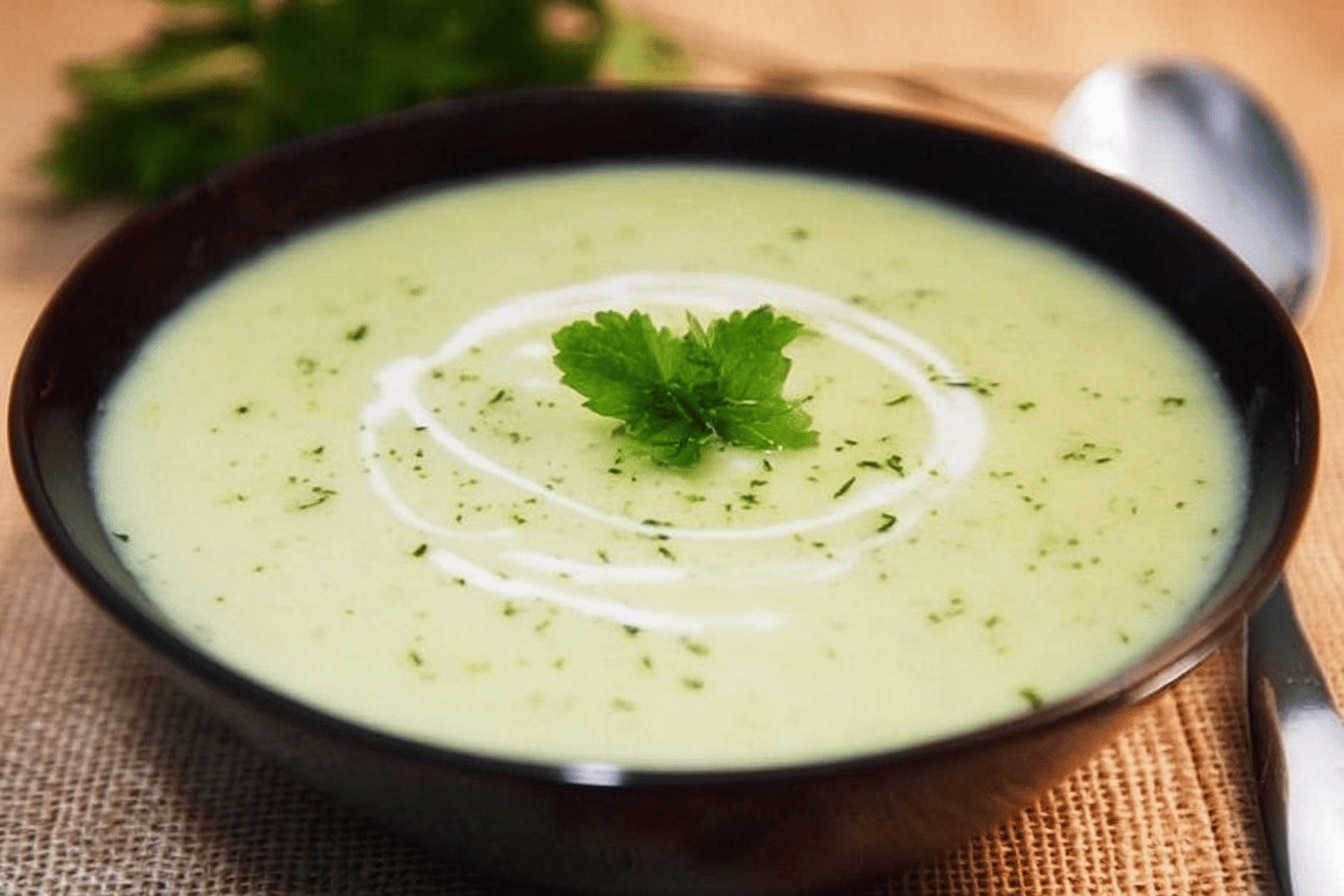 Crème de courgettes veloutée : recette facile et gourmande