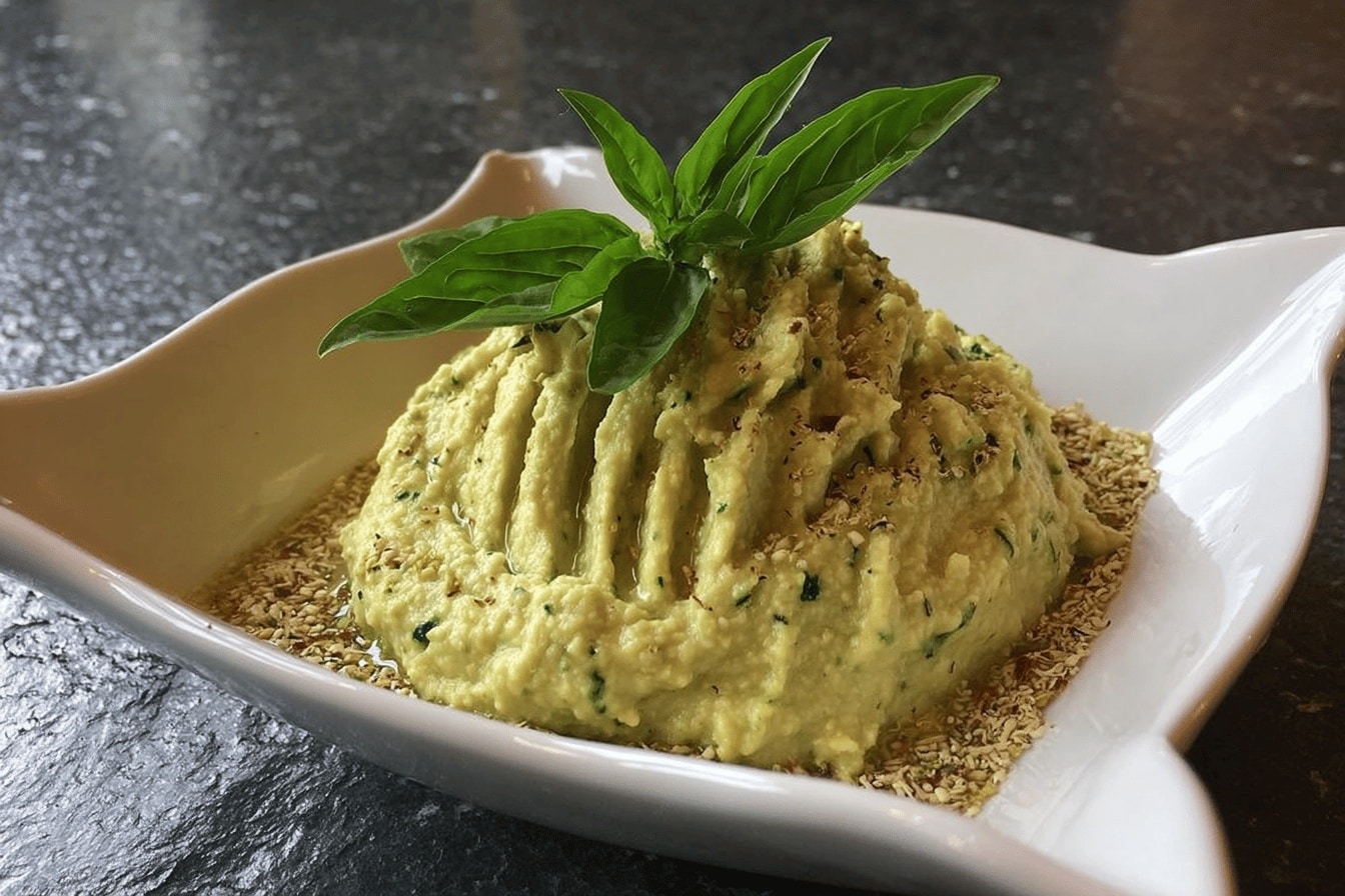 Houmous de courgettes simple : recette facile et délicieuse d'été