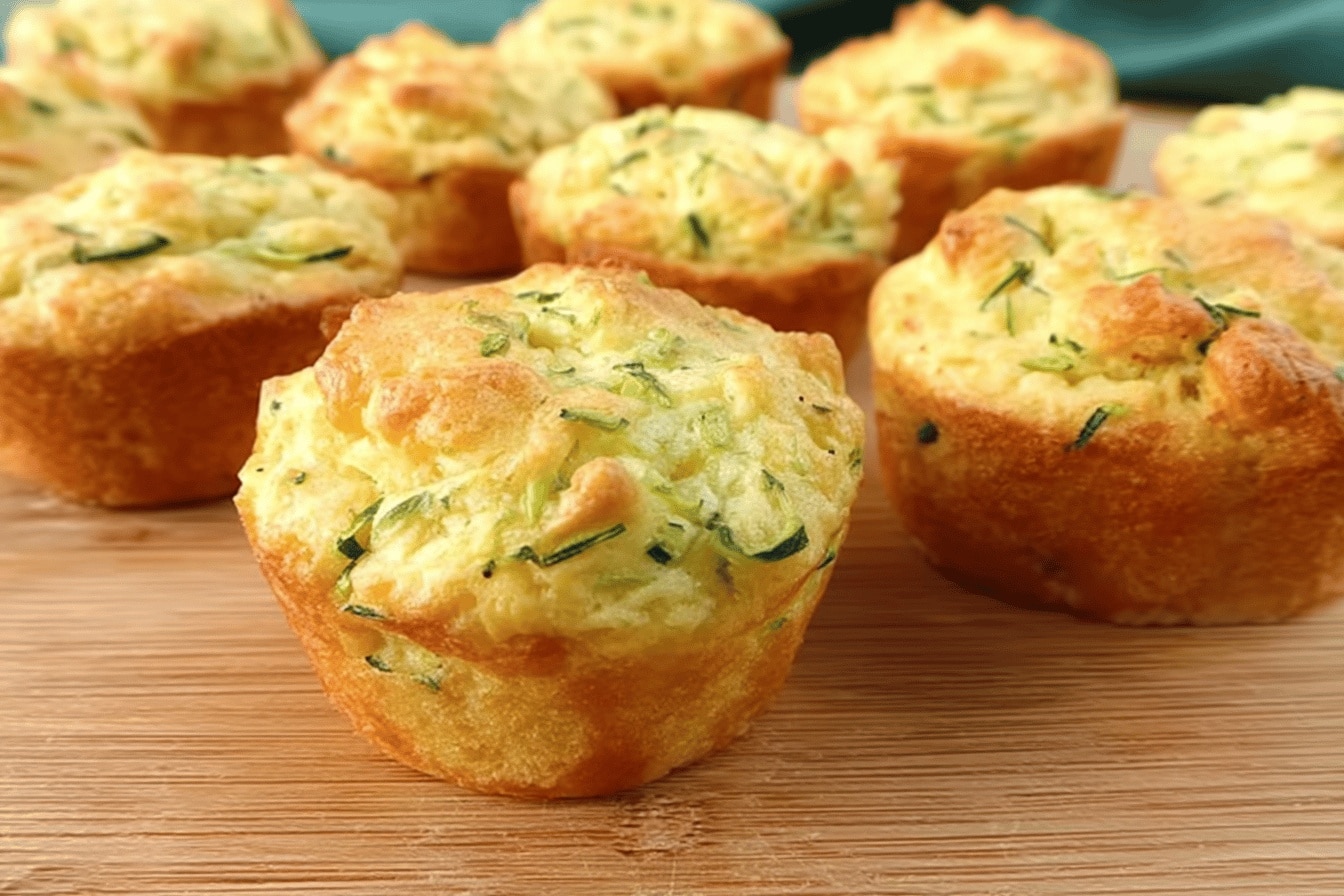 Muffins rapides aux courgettes : la recette simple et délicieuse
