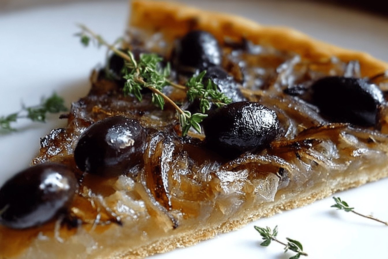 Pissaladière aux Anchois et Olives : Recette Provençale Délicieuse et Facile