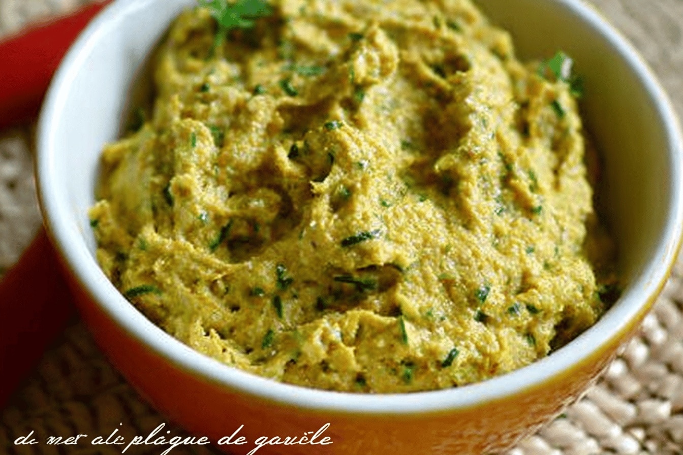 Tartinade de courgette