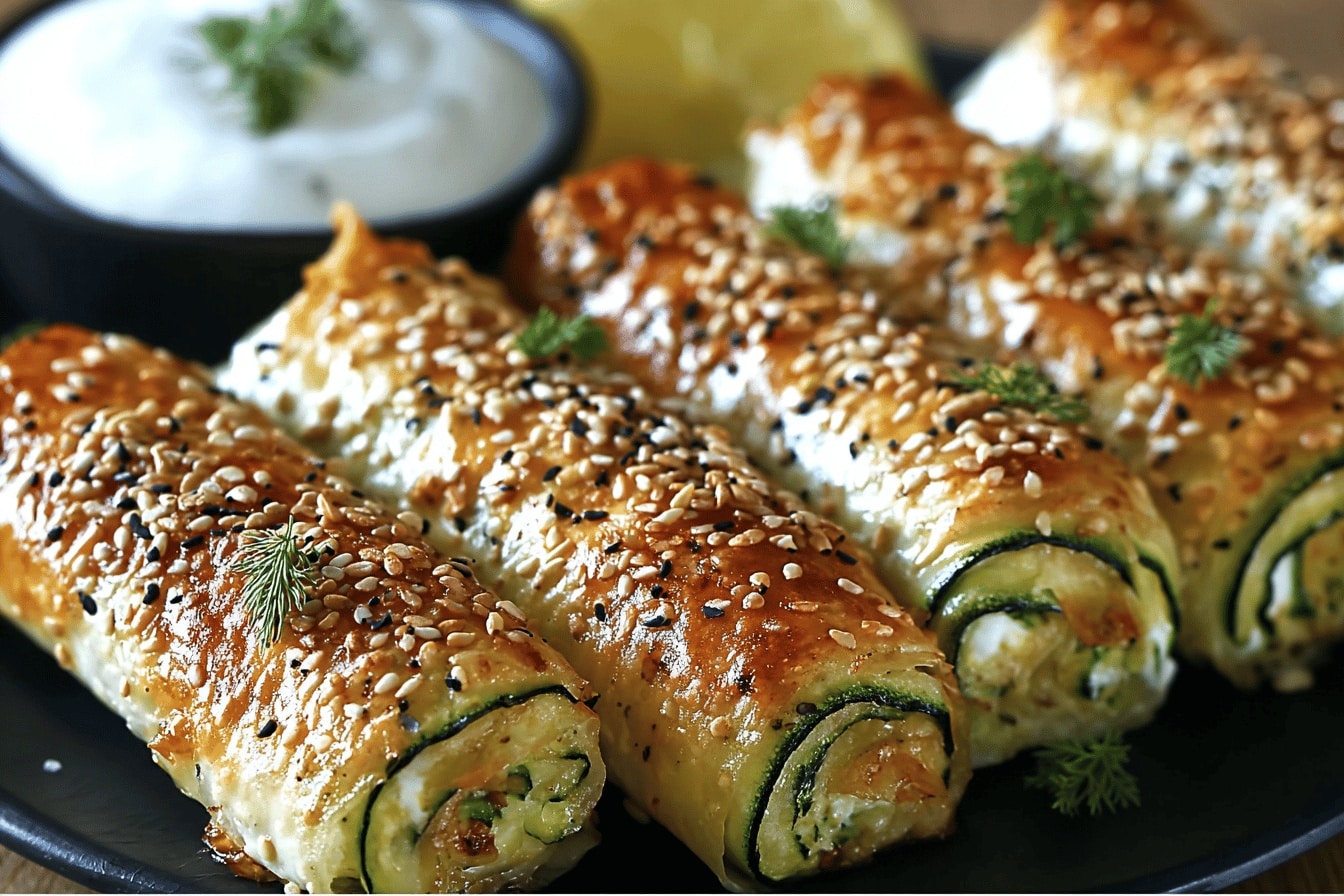 Cigares Croquants Courgette Fromage : La recette facile et délicieuse pour l’été