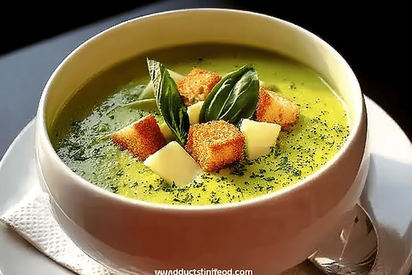 Gaspacho de Courgettes Fraîches : Recette Facile et Délicieuse au Fromage Frais d’Été