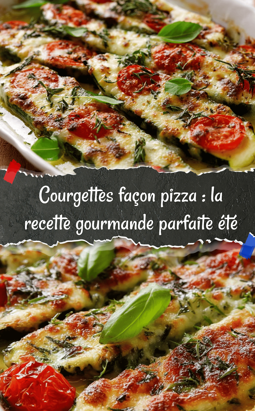 Courgettes façon pizza : la recette gourmande parfaite été