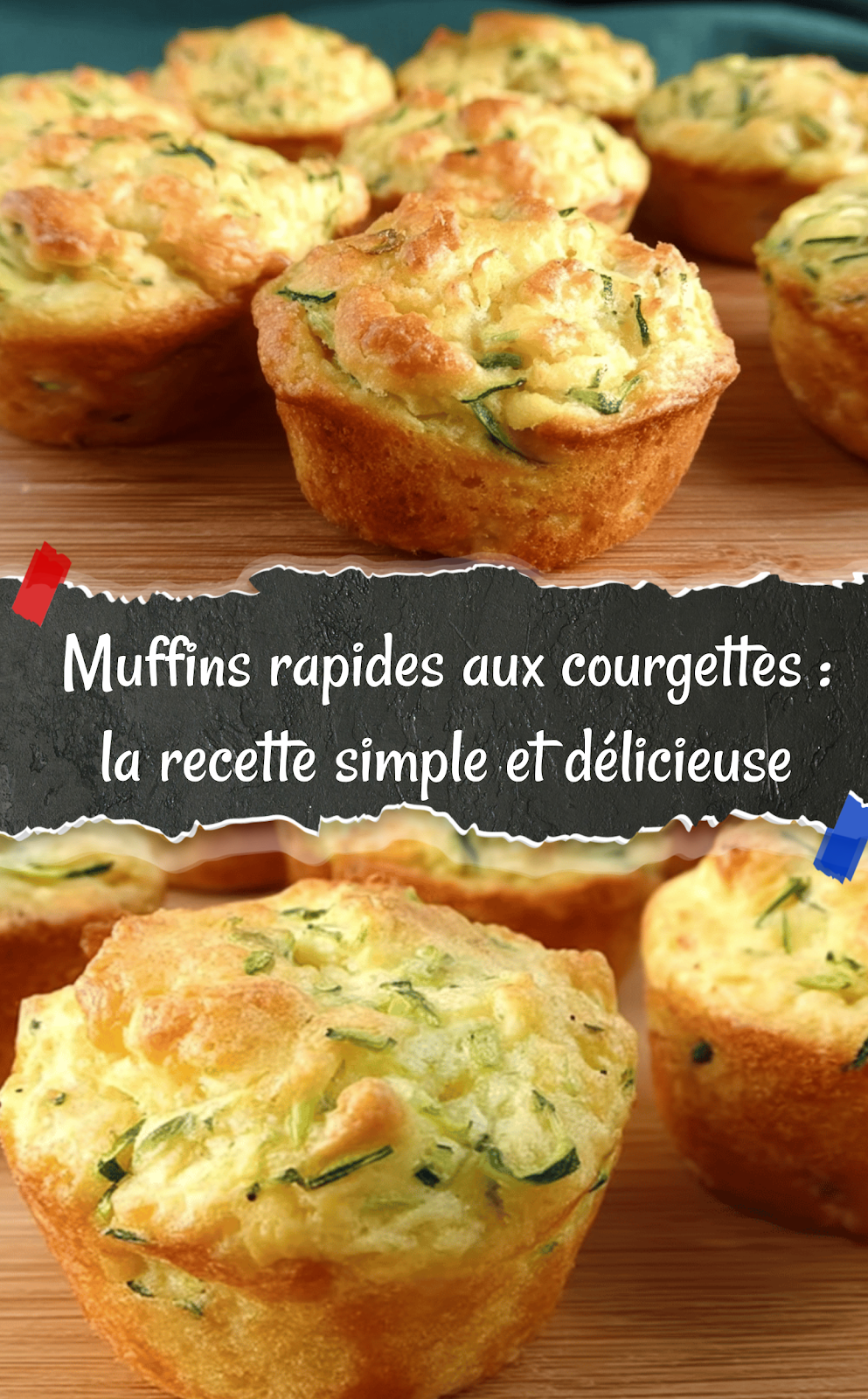 Muffins rapides aux courgettes : la recette simple et délicieuse