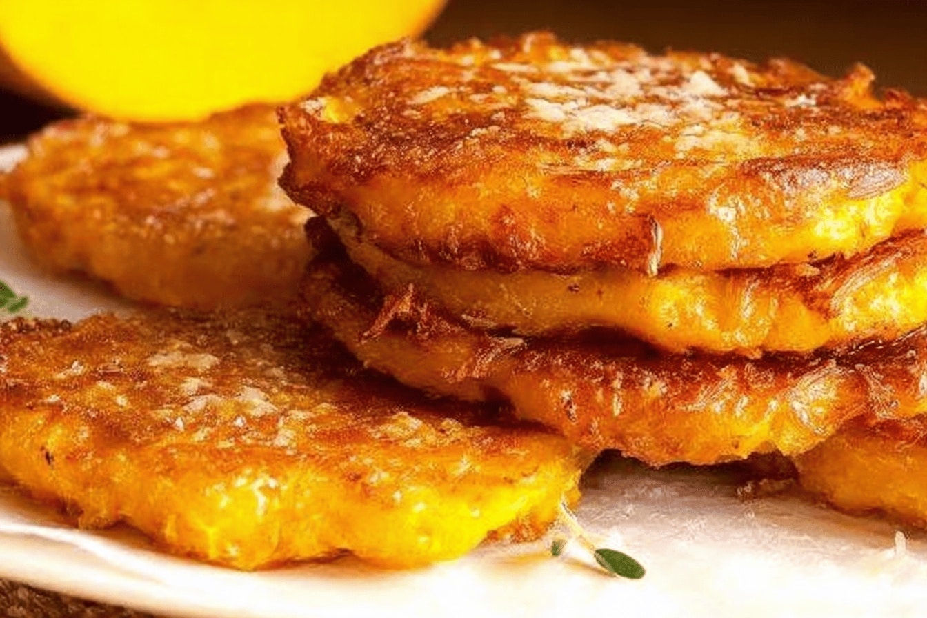 Galettes de Citrouille au Parmesan – Recette Facile, Saine et Familiale à Tester !