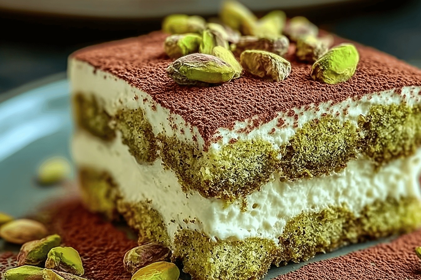 Le Meilleur Tiramisu à la Pistache – Recette Facile et Gourmande à Tester !