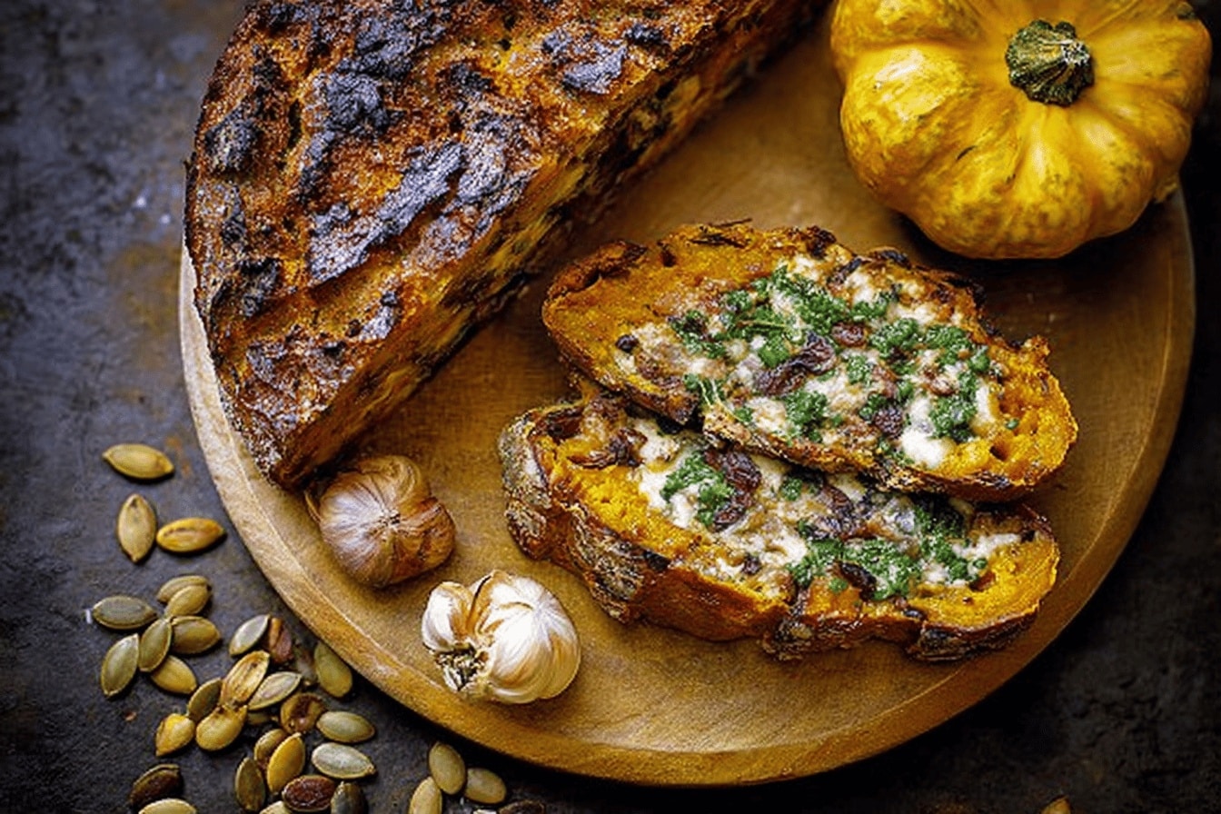 Pain en cocotte à la courge et au fromage – Recette facile, saine et familiale
