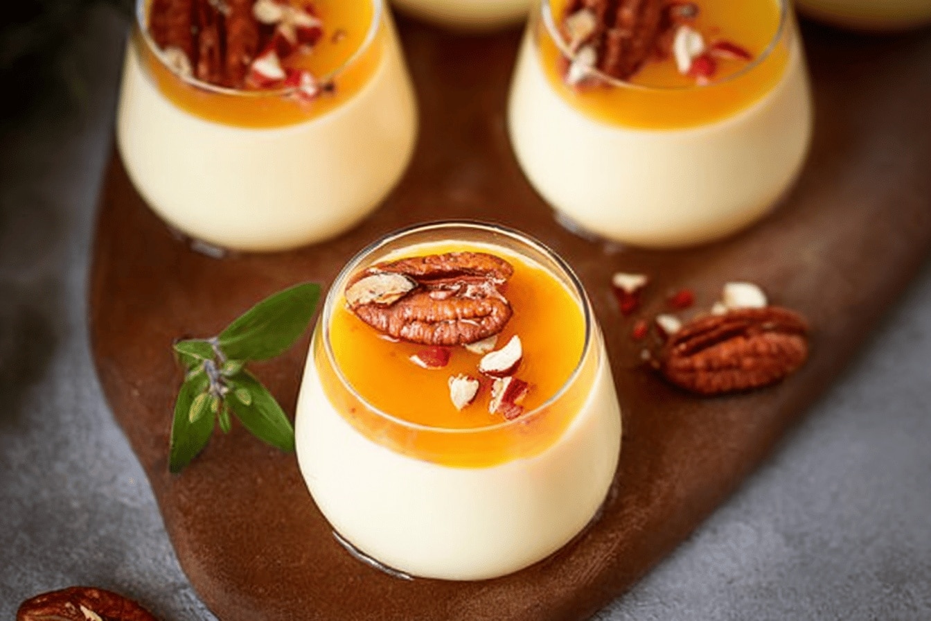 Panna cotta à la courge butternut : recette facile, saine et irrésistible