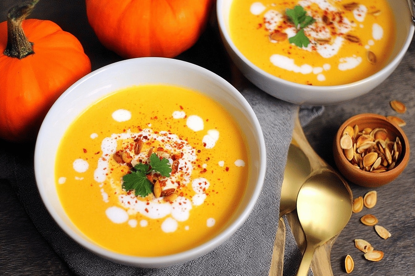 Soupe à la citrouille facile pour l’automne – Recette saine et réconfortante