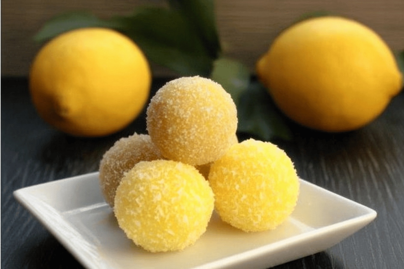 Truffes au Citron : Recette Facile, Rapide et Gourmande en 10 Minutes