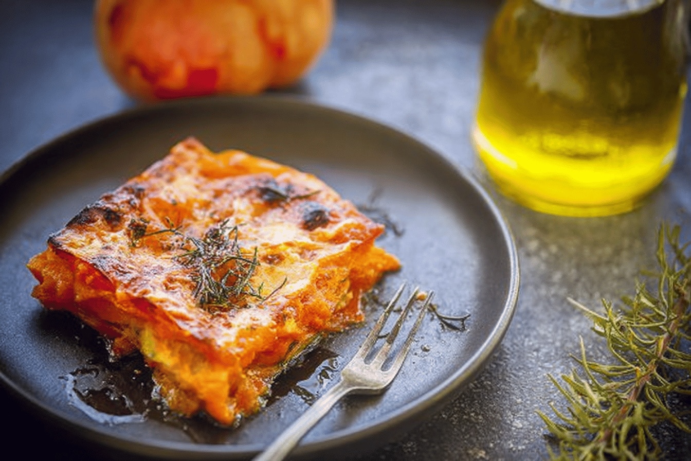 Parmigiana de courge butternut – Recette facile, healthy et savoureuse