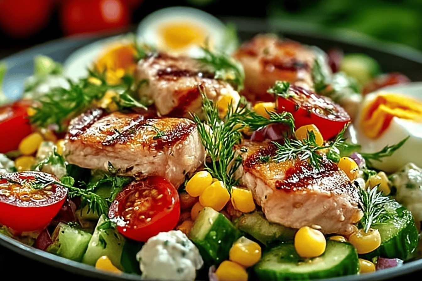 Salade fraîcheur ventre plat – Recette saine, rapide et délicieuse à tester !