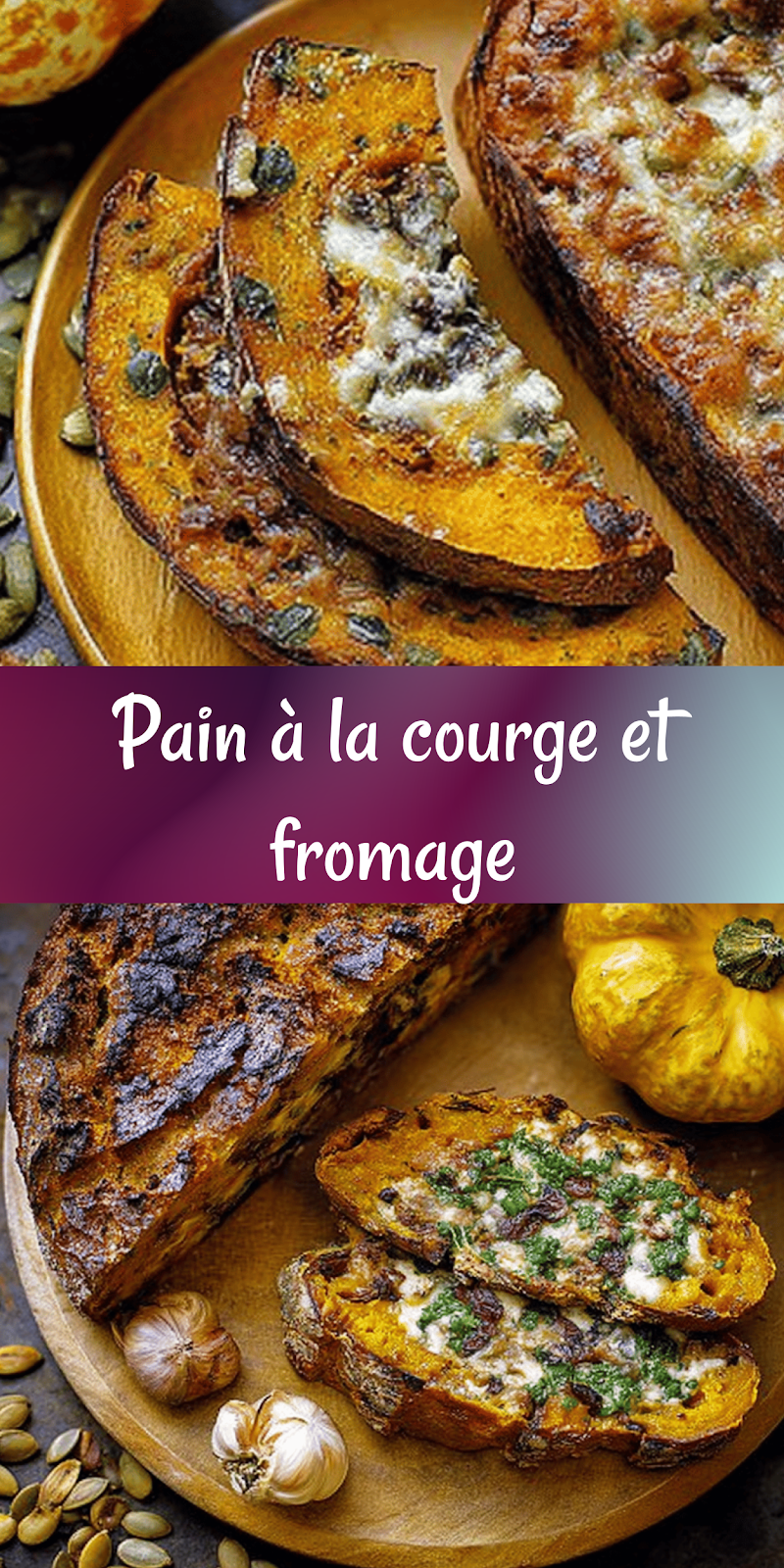 Pain en cocotte à la courge et au fromage – Recette facile, saine et familiale