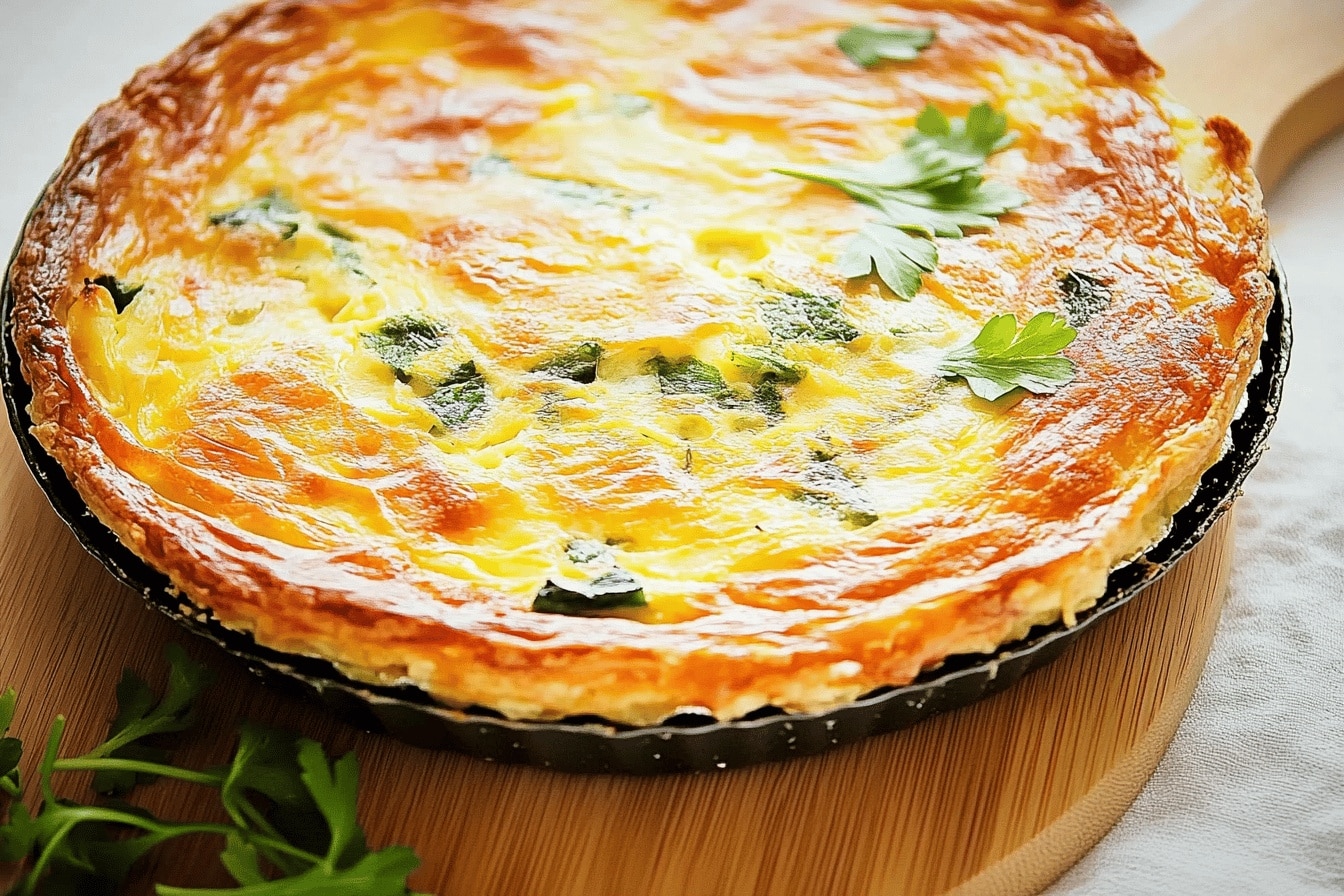 Quiche sans pâte facile