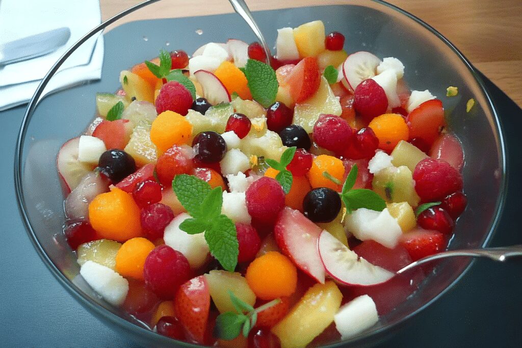 Salade de fruits estivale