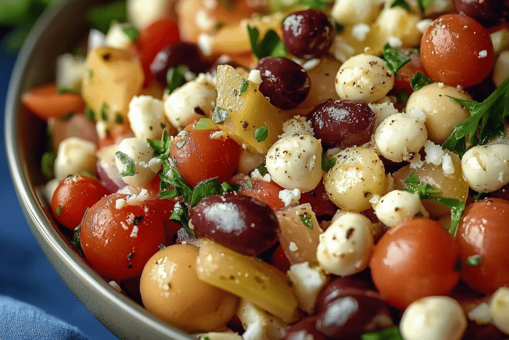 Salade grecque aux pois chiches