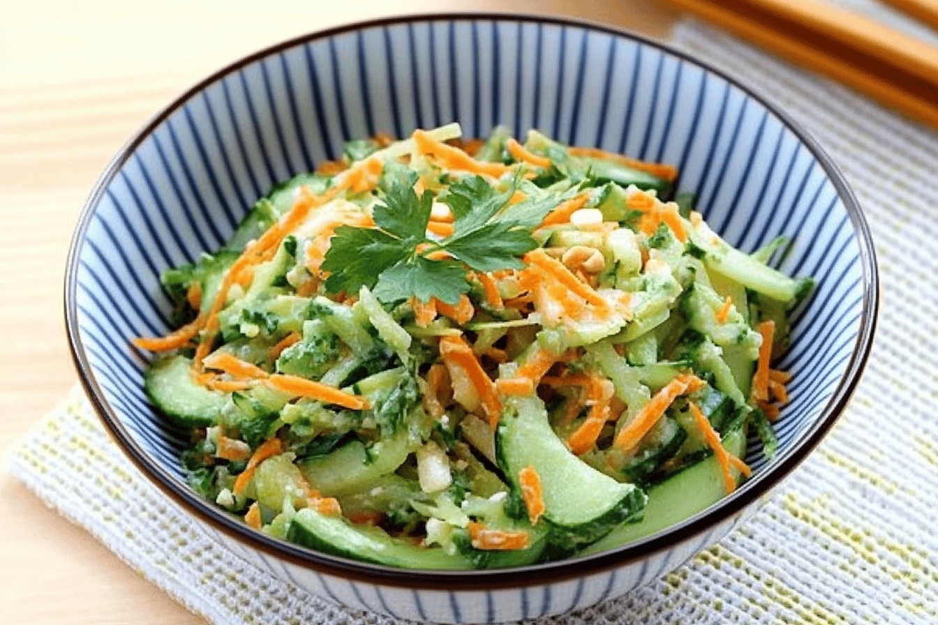 Salade thaïlandaise de concombre